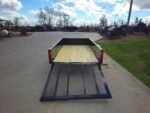 5′ X 10′ Utility Trailer Straight Deck 18″ Sides Tall Gate - Image 18
