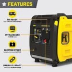 New!Champion Power Equipment 5500Watt Wireless Remote Start RV Ready Portable Inverter Generator with Quiet Technology & CO Shield - Image 2